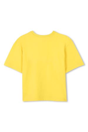 tshirt in cotone giallo MARC JACOBS KIDS | W60455526